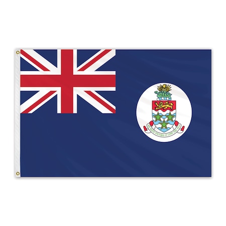 Cayman Islands Outdoor Nylon Flag Blue 3'x5'